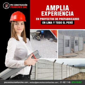 Franches Fabrica Prefabricados Concreto Lima Peru